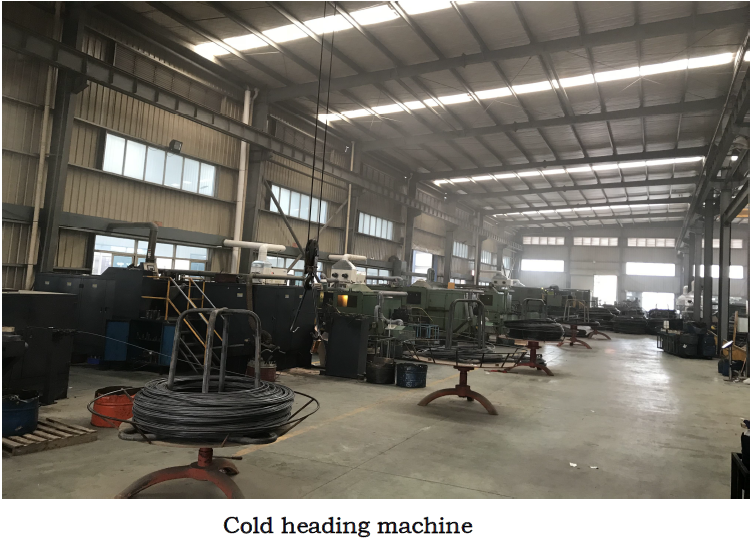 Cold heading machine